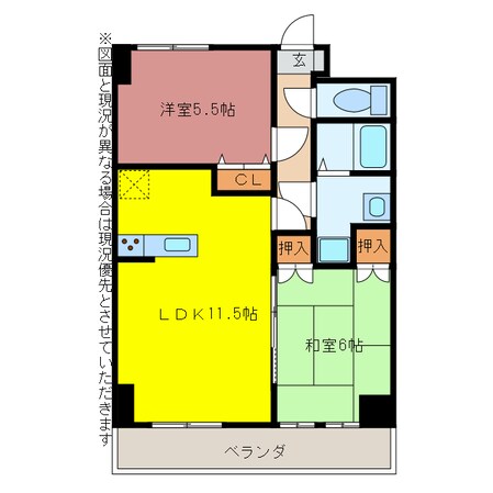 セレッソトキワの物件間取画像